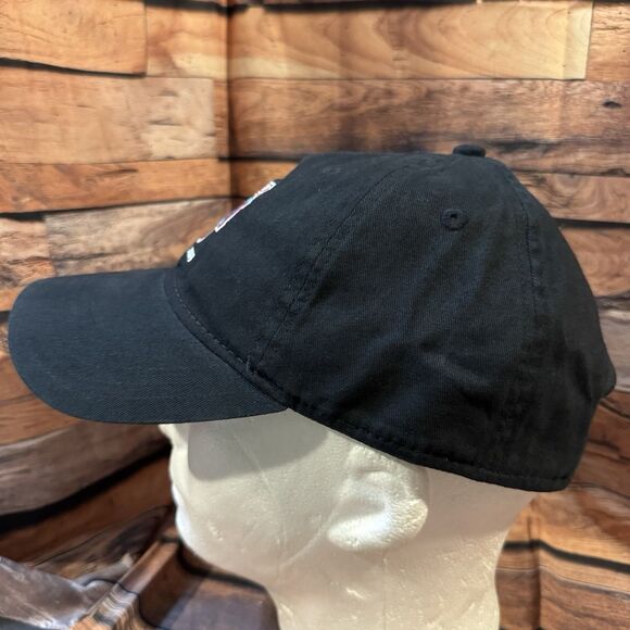 Super Bowl XLII Hat Cap Black Adjustable Strap Back NFL February 3, 2008 Cotton - Picture 4 of 8